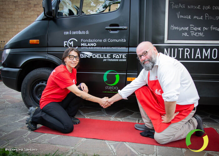 Steba participates in the launch of the PizzAut_low food truck