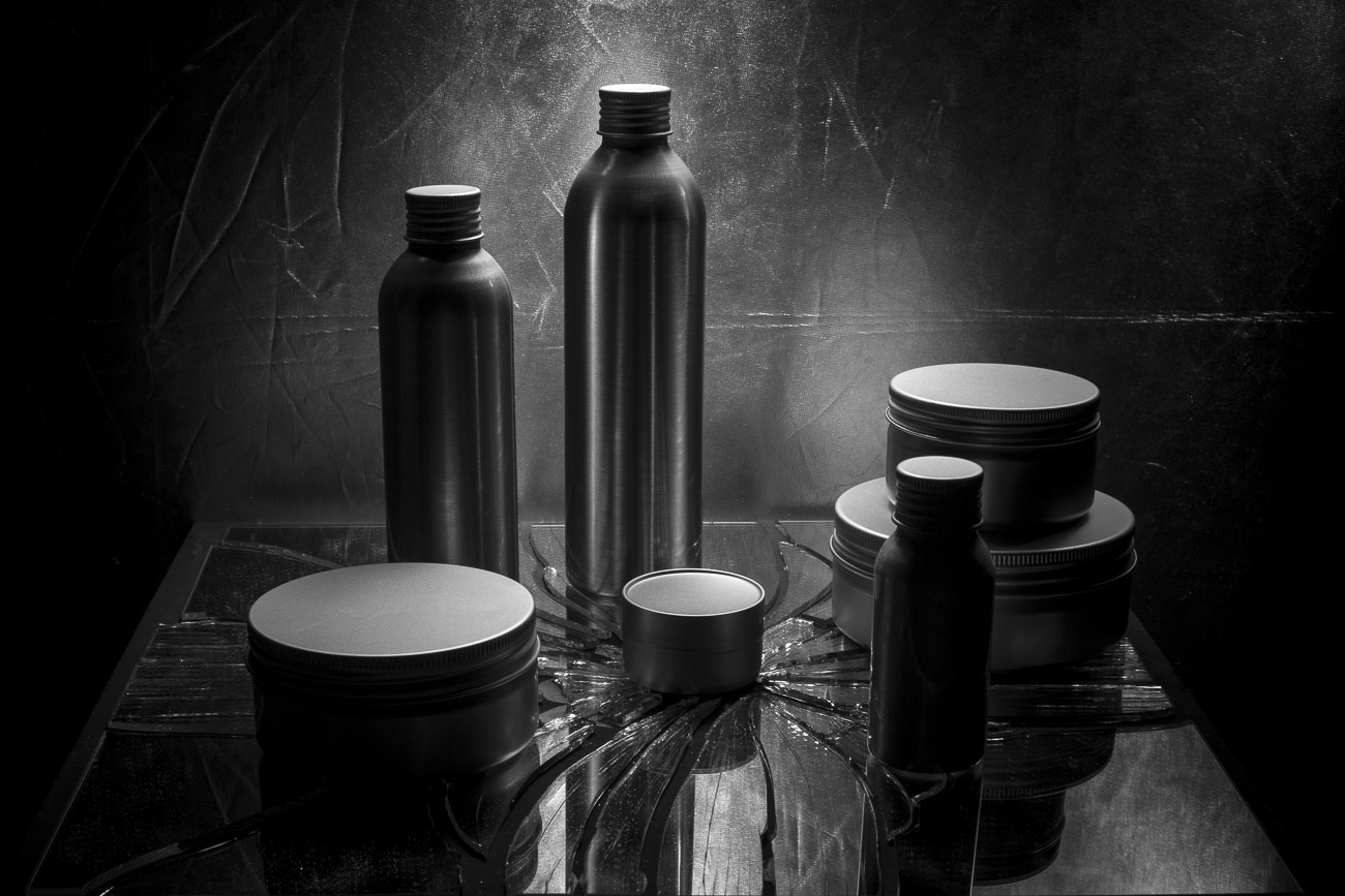 vasi vasetti e flaconi in alluminio